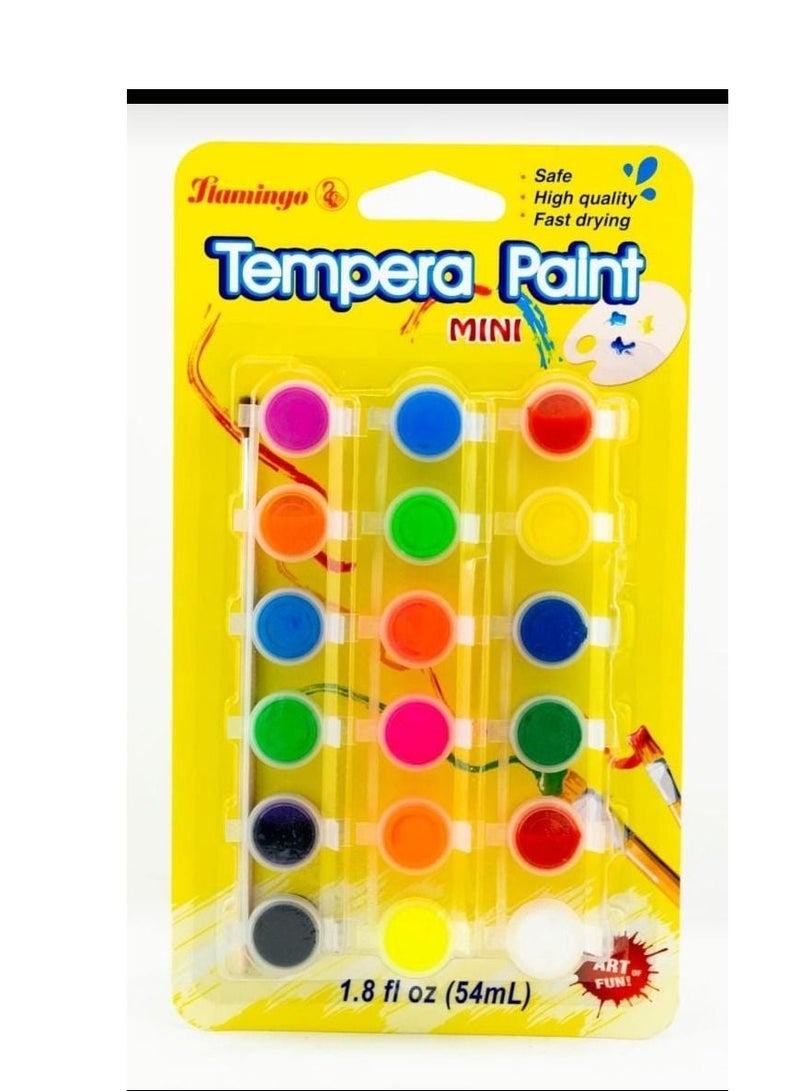 Flamingo MINI TEMPERA PAINT 54ML