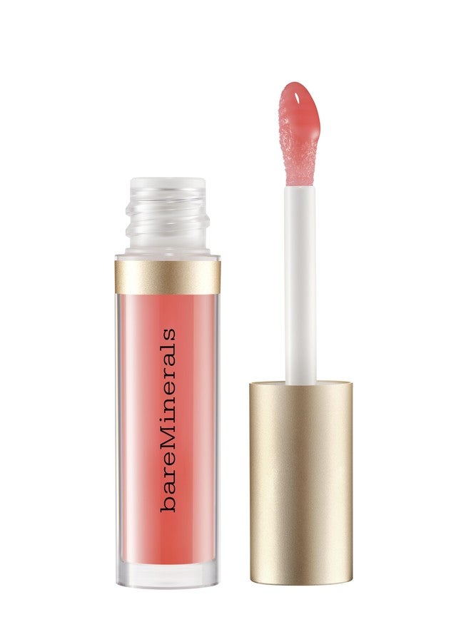 bareMinerals Nourishing Lip Oil, Ultra-Hydrating, Non-Sticky & High-Shine, Clean & Vegan Formula with 9 Botanical Oils & Hyaluronic Acid for Soft, Smooth Lips, Charm - Image 1