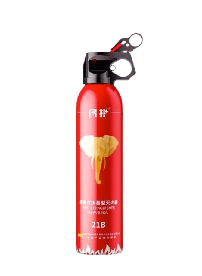Portable Water Mist Fire Extinguisher, 21B Class, Mini Size for Cars, Fast Extinguishing - Image 1