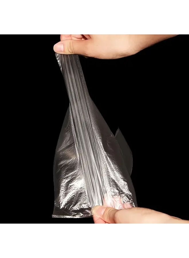 400 Pcs Transparent Disposable Plastic Gloves Latex Free Durable Comfortable Kitchen Bathroom Outdoor Use Hand Protection - Image 5