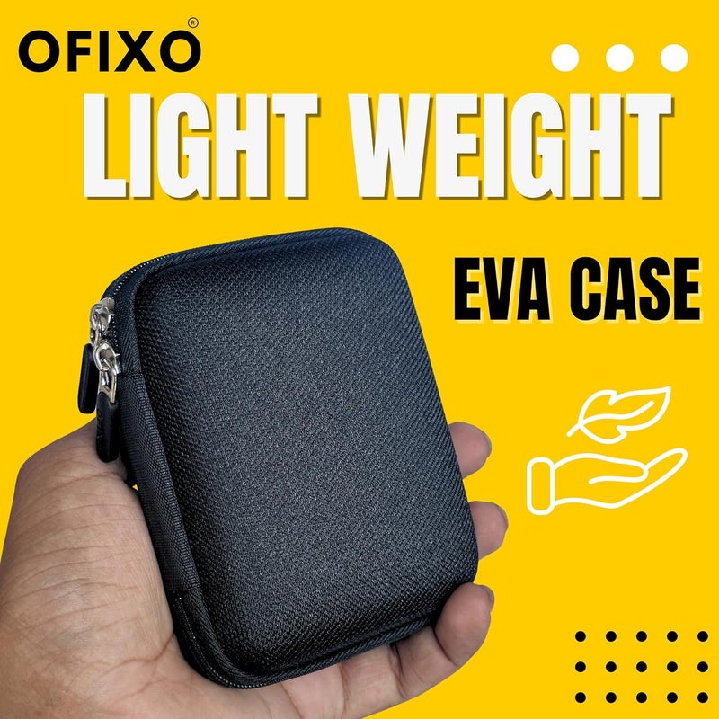 OFIXO SSD Case Portable Carrying for Kingston XS1000 | XS2000 | XS1000R SSD 1TB,2TB,4TB,500 GB High Performance Portable,Travel Case Protective Cover Storage Bag, Black - Image 5