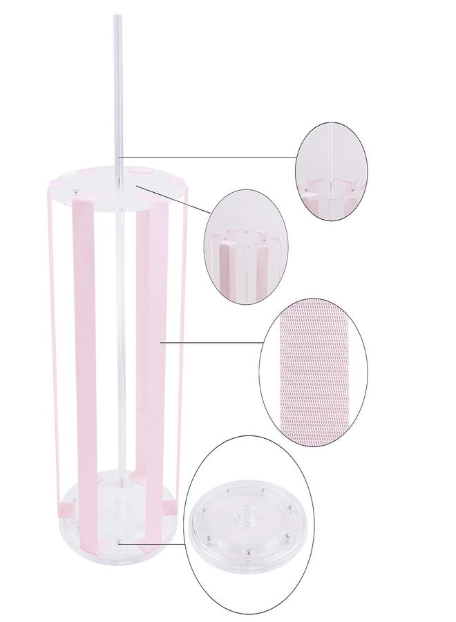 BFNAAgirl Bow Holder Bow Organizer for Girls,Baby Hair Clips Storage Stand, Rotatable Hair Accessory Organizer Rack for Baby Newborn Infant Toddler Kids (snzp-14-1) - Image 3