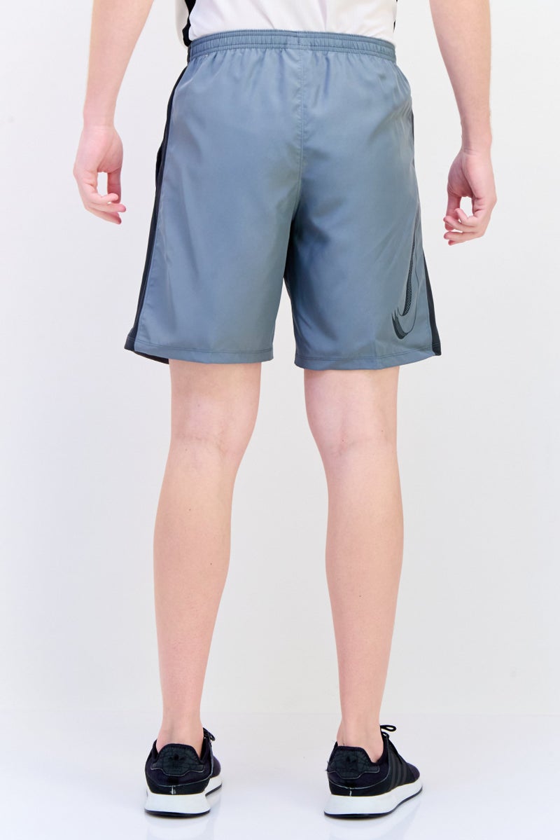 Nike Men Standard Fit Football Shorts, Grey  - Image 3