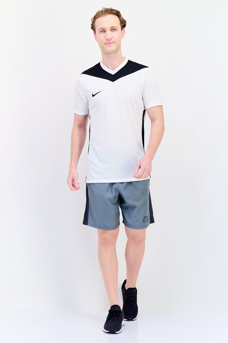 Nike Men Standard Fit Football Shorts, Grey  - Image 4