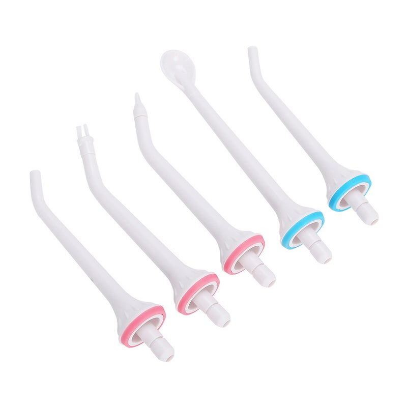 Water Flosser Replacement Tip White - Dental Implant & Denture Cleaning Periodontal Pocket Care Tongue Scraping Daily Oral Care for Home Dental Hygiene - Image 4