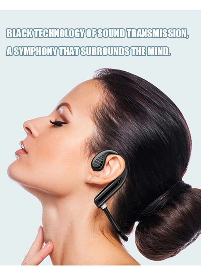 Open-Ear Earbuds, Wireless Bluetooth Headphones, IPX6 Waterproof Sports Headset for Running Gym Hiking Cycling  - Image 2