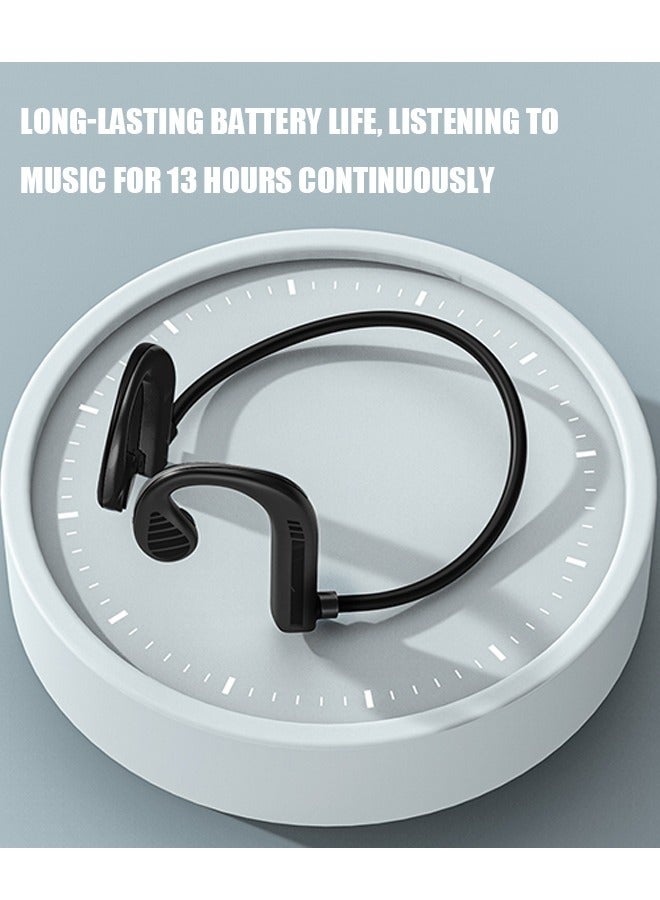 Open-Ear Earbuds, Wireless Bluetooth Headphones, IPX6 Waterproof Sports Headset for Running Gym Hiking Cycling  - Image 3