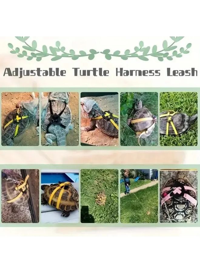 حزام صدر قابل للتعديل للسلاحف الخضراء، مستلزمات الزواحف والحيوانات الأليفة - Image 5
