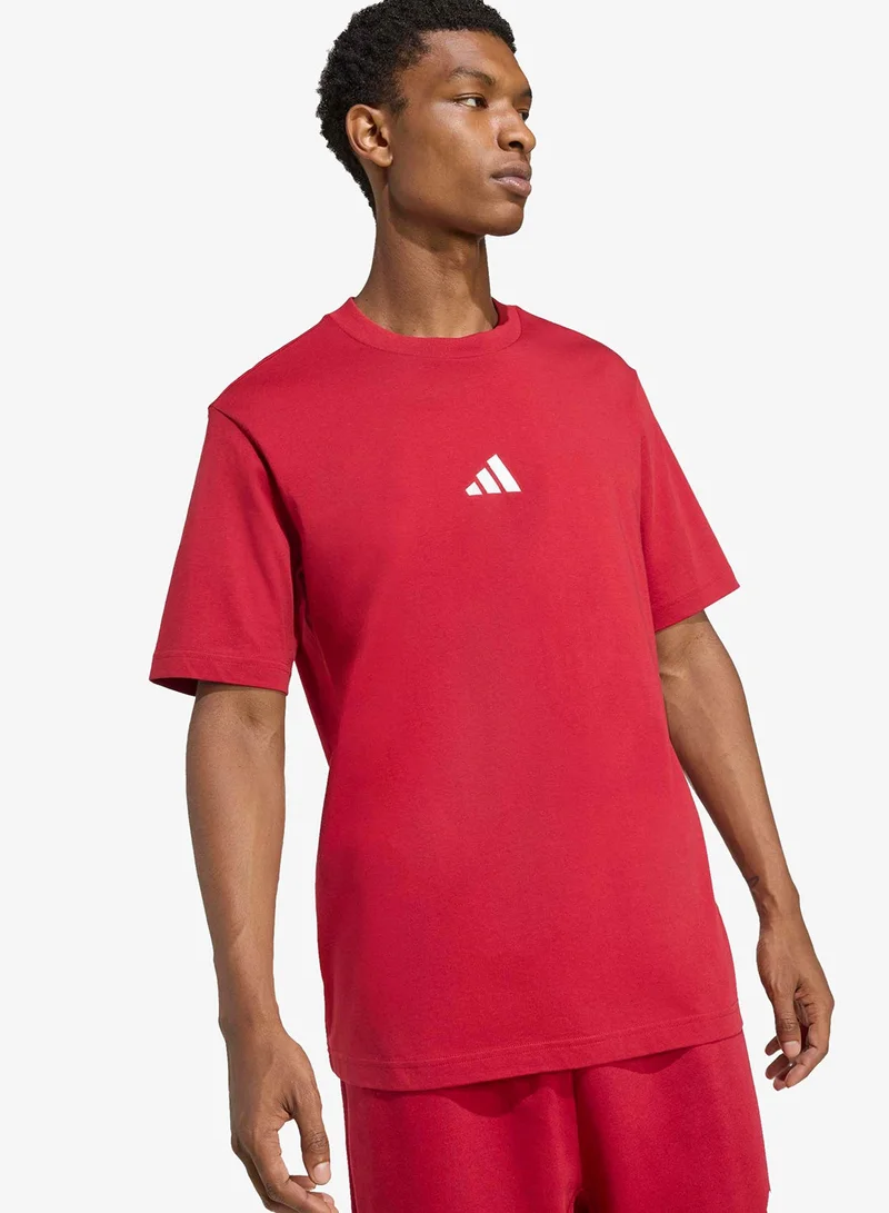 Adidas  Essential Small Logo T-Shirt for Men | Best Price UAE