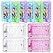 Plzoslly 10 Pieces Money Puzzle Gift Boxes Card Holder Maze Puzzle Plastic Puzzle Card Holder Maze Card Box - Image 2