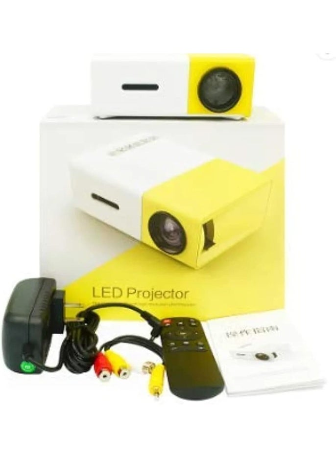Projectors YG-300 LCD Mini Support 1080P Portable LED Projector Home Cinema - Image 1