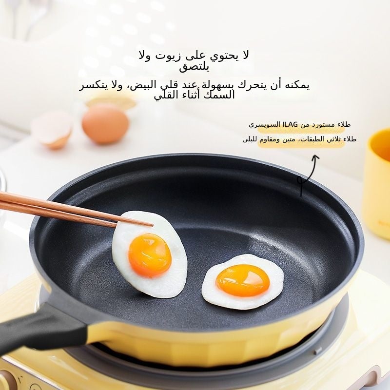 Buydeem Non-Stick Frying Pan for Steak, Eggs & Pancakes - Nordic  Style - Image 3