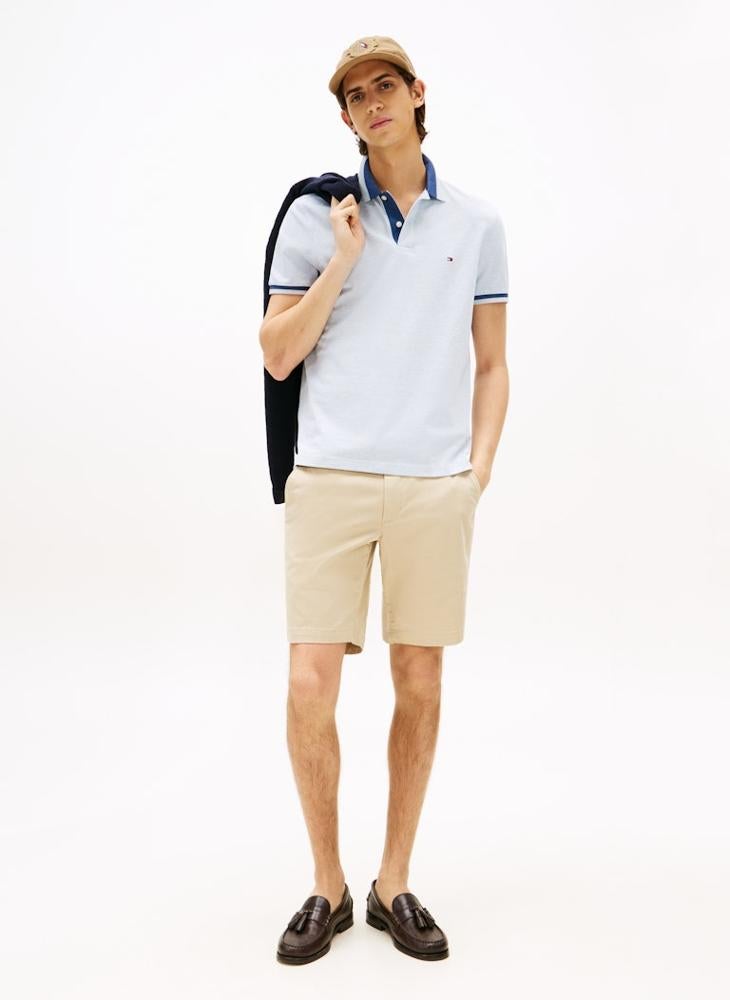 TOMMY HILFIGER Regular Fit Contrast Collar Polo - Image 3