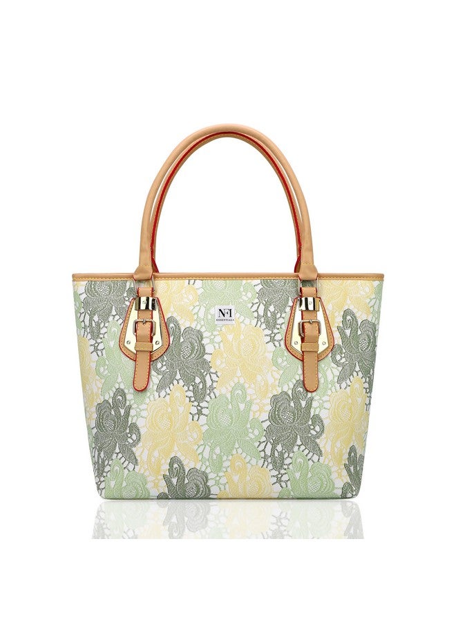 NFI essentials NFI essentials Pu Handbags For Women, Hobo Bags, Tote Hand Bags, Shopping Bag, Shoulder Bag Stylish Ladies Purse (Hb-2-D1), Multicolor  - Image 1