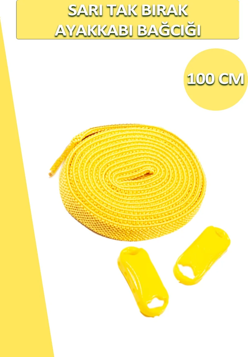 Dopar Elastic Flexible Smart Lock Plug and Drop Shoelaces 100 cm