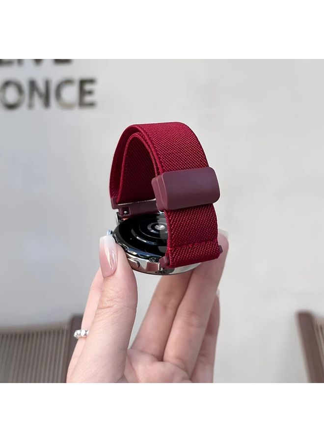20mm Nylon Stretchy Loop Magnetic Bands for Galaxy Watch 6 4 5 7 Quick Release Sport Replacement - Image 3