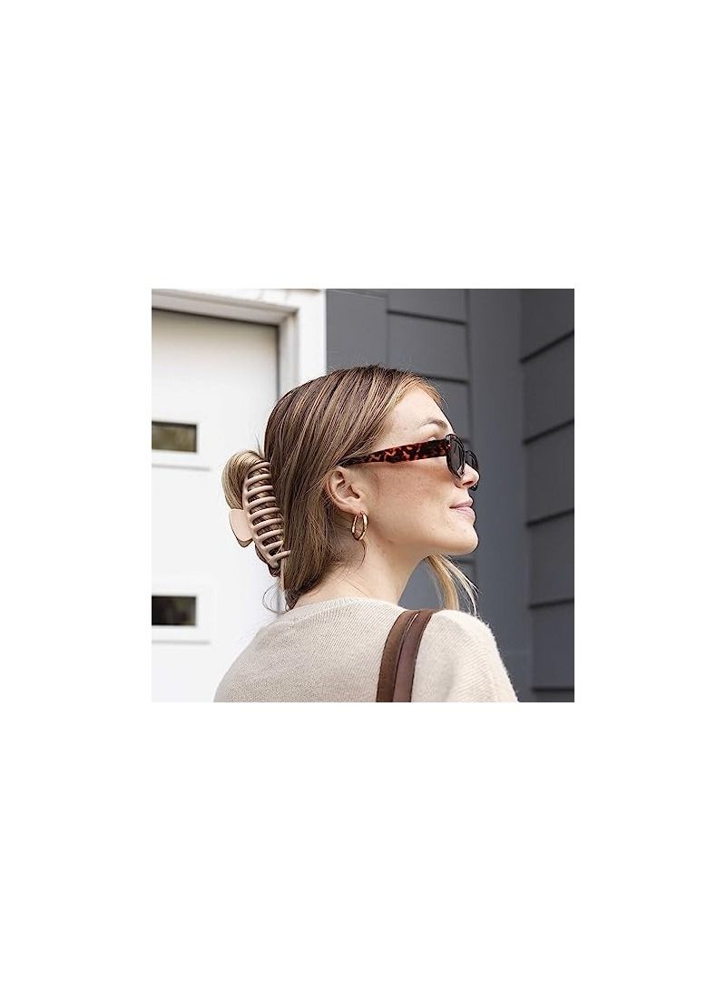 ORiTi 4PCS Large Claw Clips For Girls Hair Claw Big Hair Clips For Thick Hair - Image 2