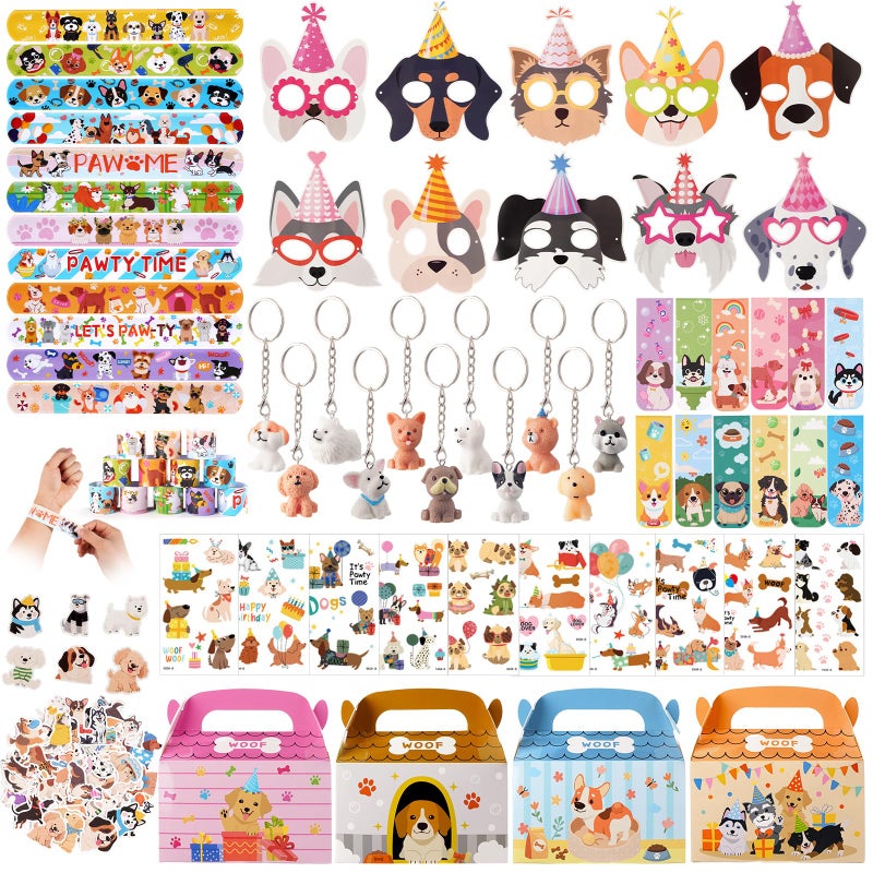 Vanblue 122 Pcs Dog Party Favors Puppy Birthday Decorations for Kids Classroom School Reward Gift Prizes Adopt a Puppy Themed Party SuppliesDog Pinata Goodie Bag Stuffers for Boys Girls - Image 3