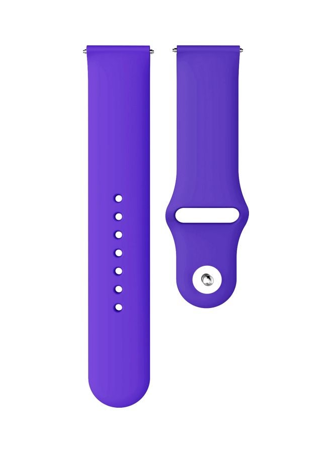 Perfii Replacement Band For Samsung Galaxy Watch3 45mm Purple - Image 1