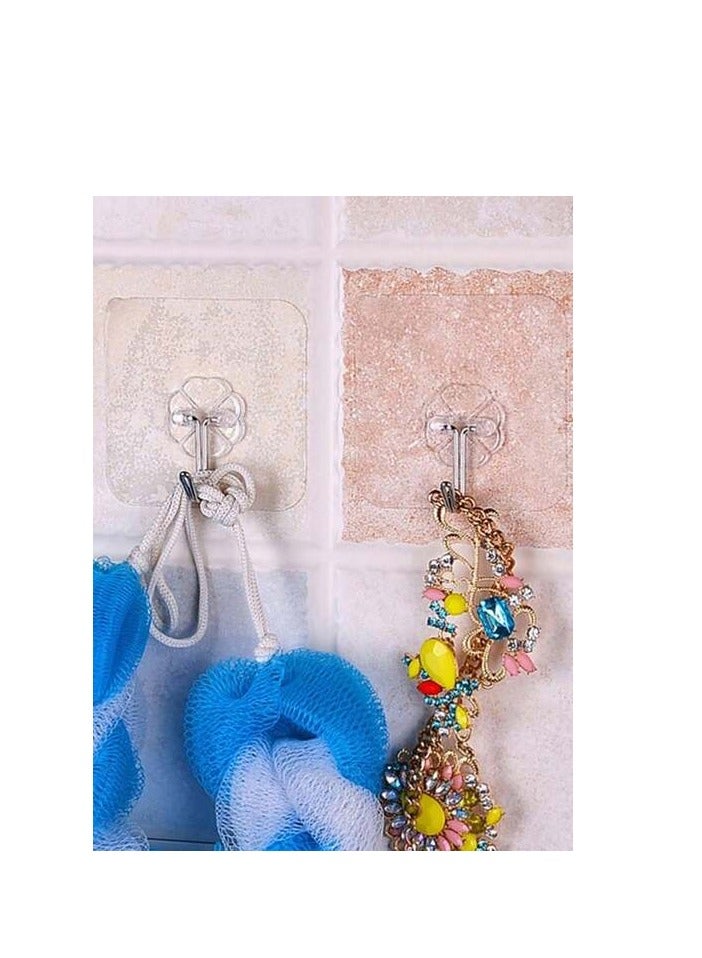 PROMASS Waterproof Seamless Adhesive Hook Clear 60 X 15mm  - Image 2