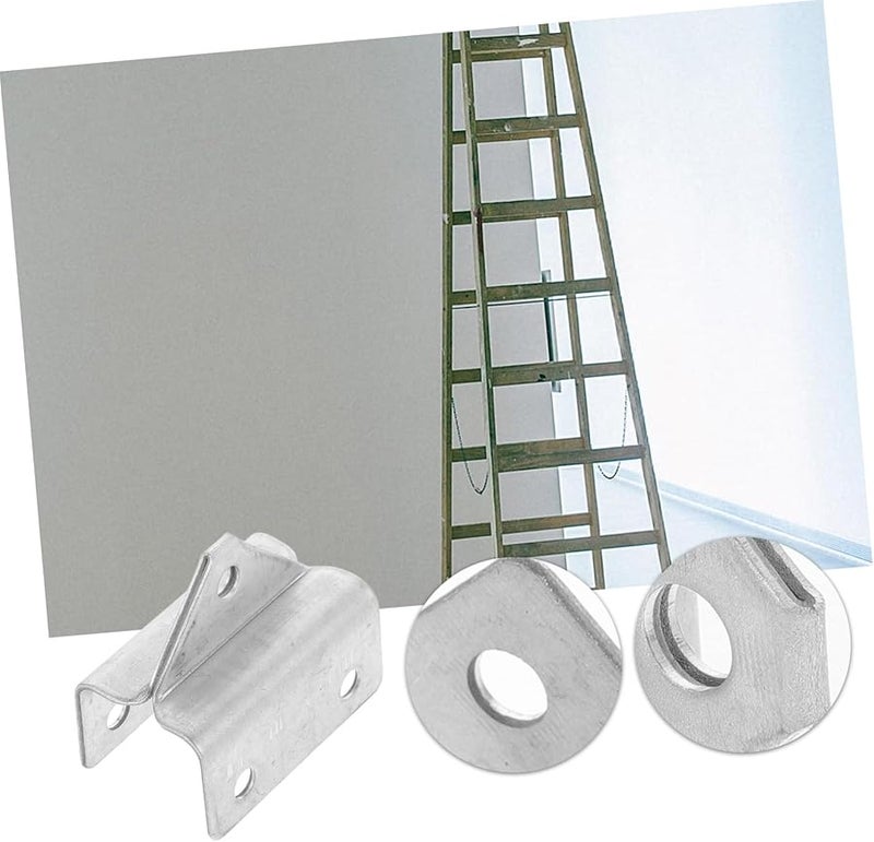 2Pcs Retractable Ladder Feet Adapter Connecting Frame Stability Accessories for Safe Use - Image 4