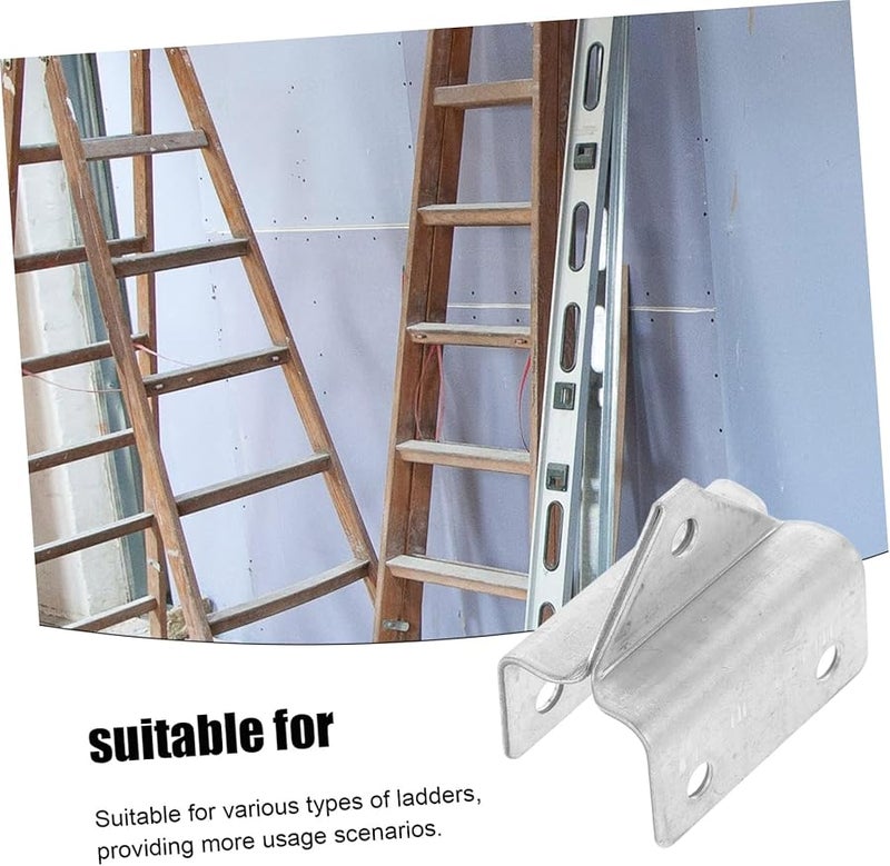 2Pcs Retractable Ladder Feet Adapter Connecting Frame Stability Accessories for Safe Use - Image 5
