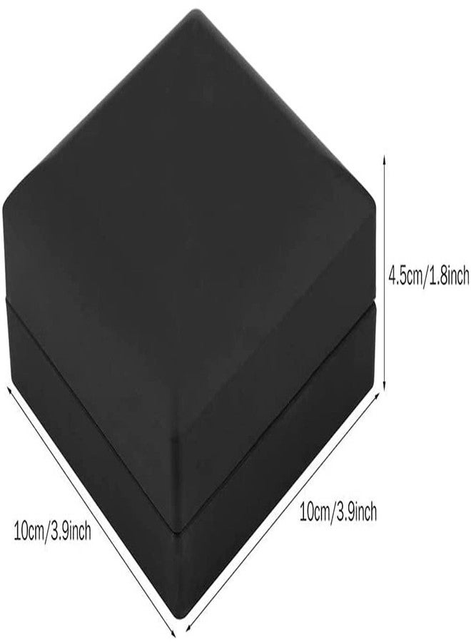 KAKKOII LED Light Bracelet Gift Box Luxury Jewelry Bangle Box Storage Case Organizer Holder Square (Black) - Image 2