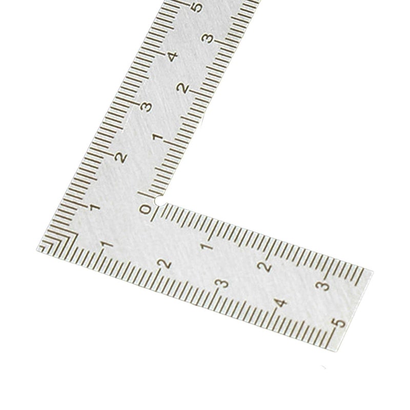 ATORSE ® L Shaped Ruler Right Angle Ruler for Hobby Model Making Tools Drafting Tools 5Ã—10Cm - Image 2