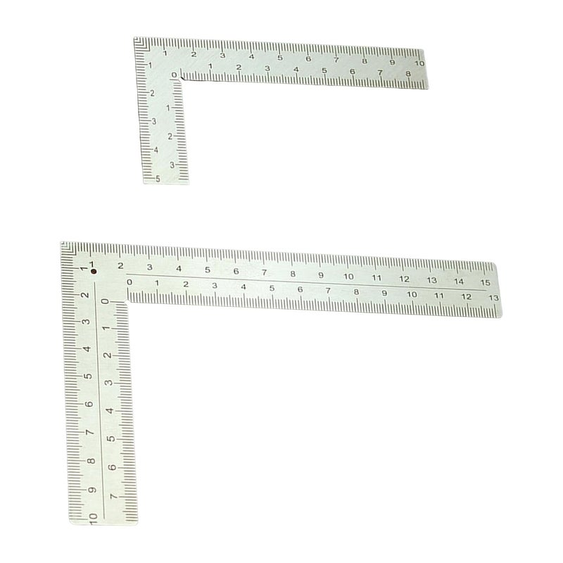 ATORSE ® L Shaped Ruler Right Angle Ruler for Hobby Model Making Tools Drafting Tools 5Ã—10Cm - Image 5