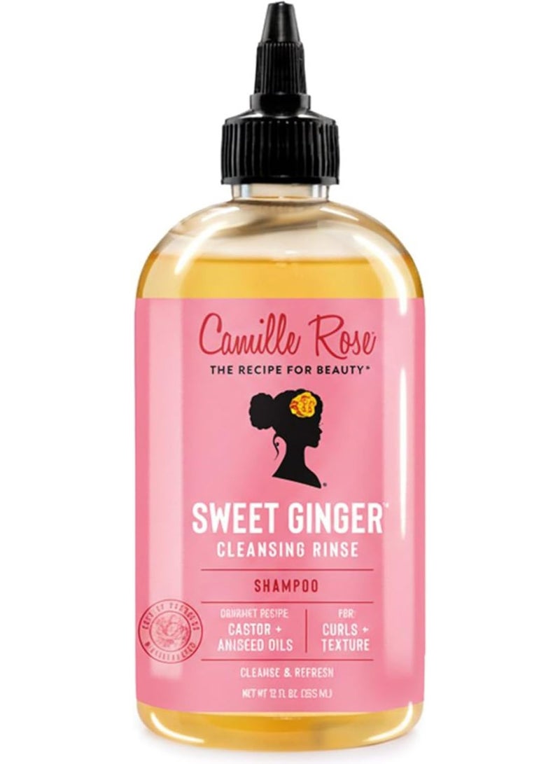 كاميل - سويت جينجر (Sweet Ginger)، غسول منظف للشعر بزيت الخروع واليانسون - 355 مل (12 أونصة) - Image 1