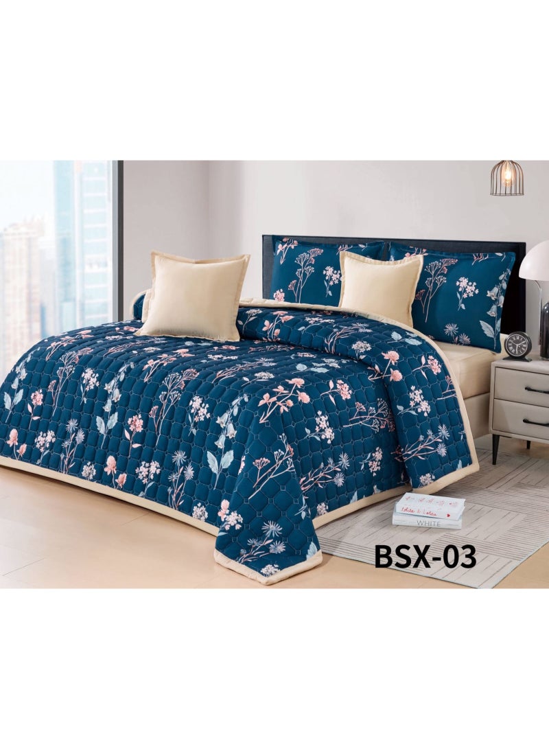 برايدس طقم لحاف نفرين مضغوط مشجر 6 قطع مقاس 250 * 230 سم - Image 2