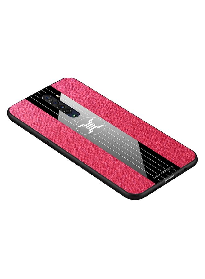 Xinli Case For OPPO RENO 2 Stitching Cloth Textue Shockproof TPU Protective Case - Image 2