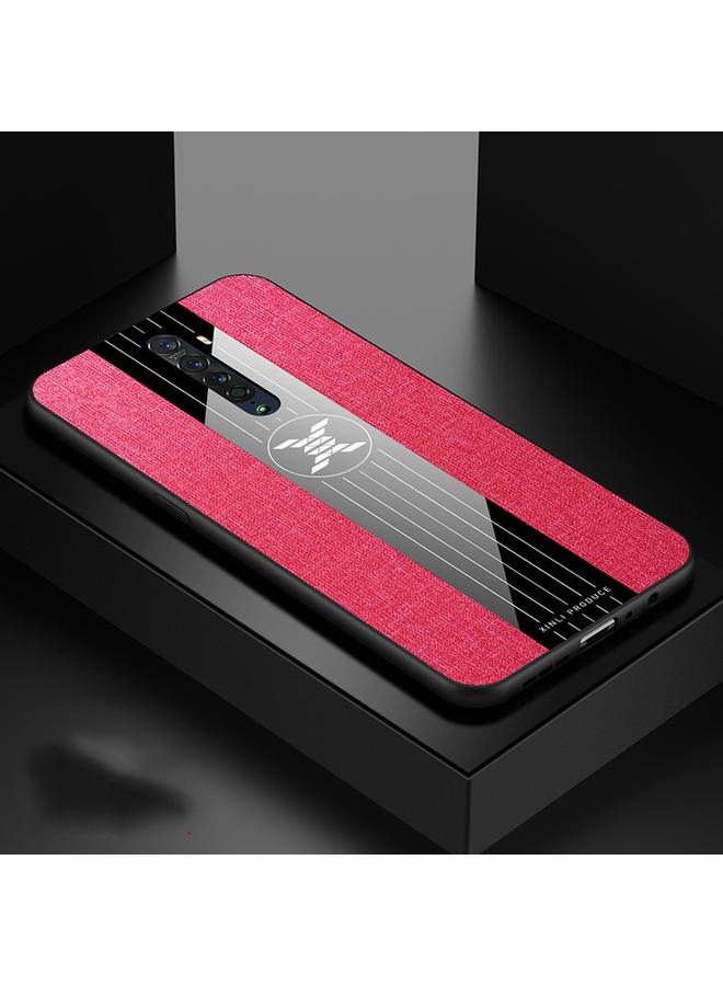 Xinli Case For OPPO RENO 2 Stitching Cloth Textue Shockproof TPU Protective Case - Image 1