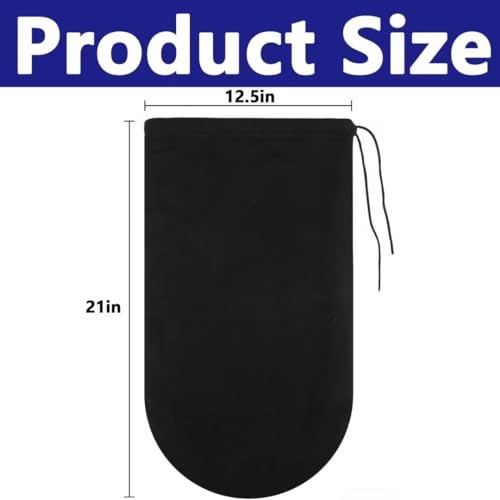 Shupakul 21 x 125 Inch Leg Cast Cover Below the Knee Leg Cast Sock Cover Adjustable Drawstring Foot Cast Sleeve Warm Plaster Stocking Protective for Women Men Foot Leg Ankle Protection - Image 5