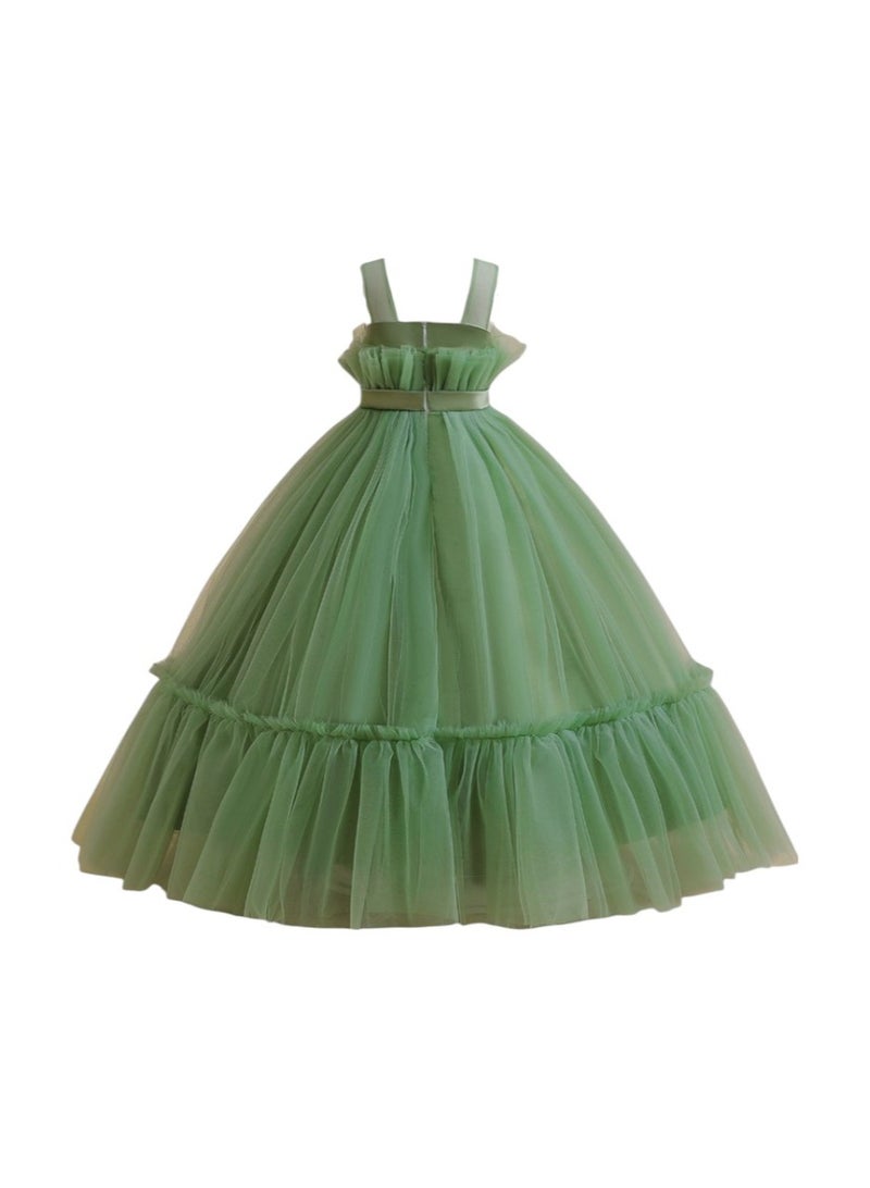 D'Daniela Tulle Bow Party Dress - Image 2