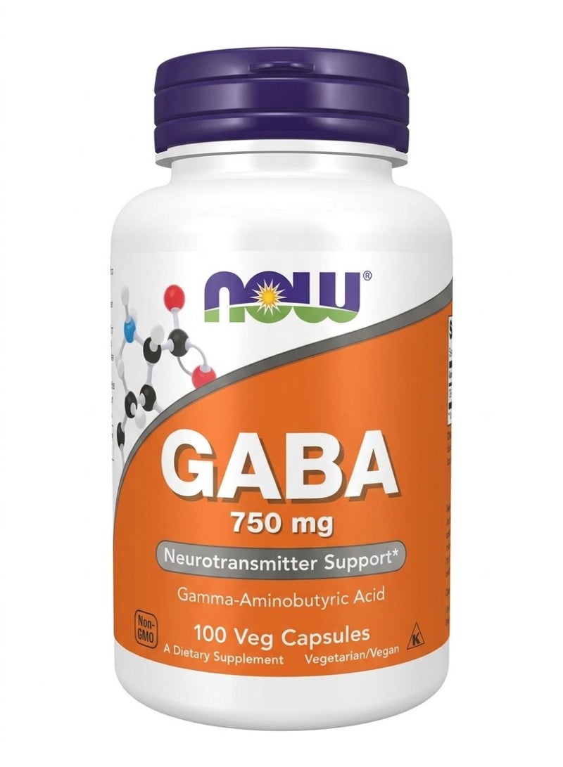 GABA 750 mg Capsules 100's