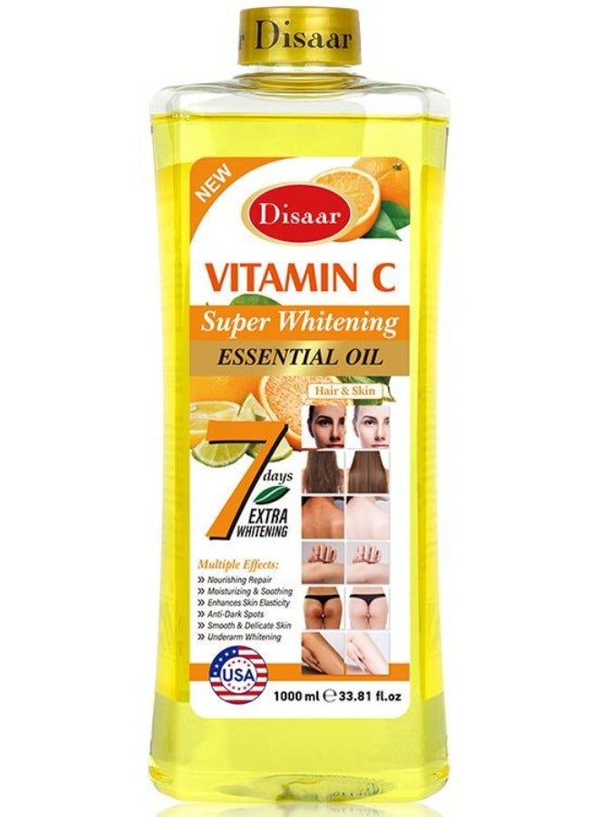 ديسار زيت فيتامين سي لتبييض البشرة بشكل فائق 1000 مل