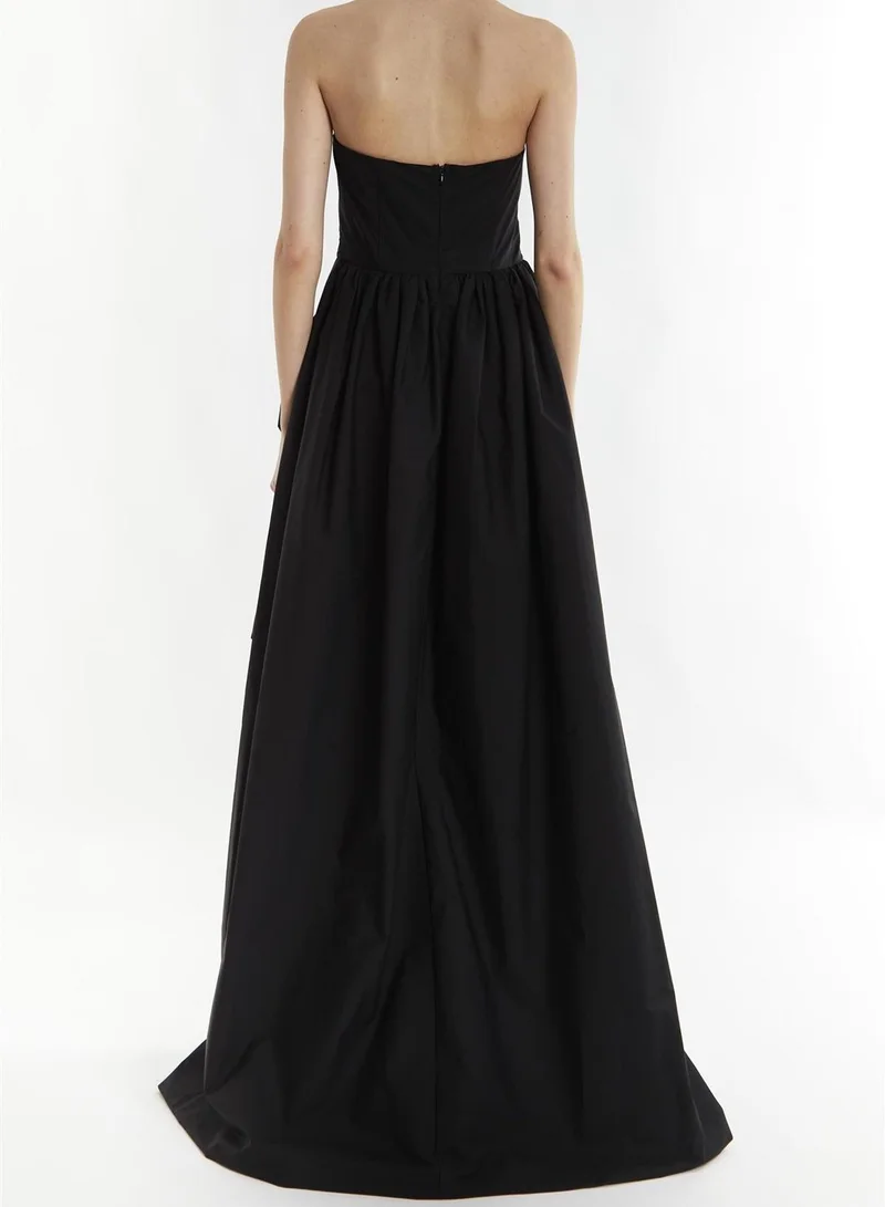 ترو ديكادينس Emma Black Hi-Low Hem Maxi