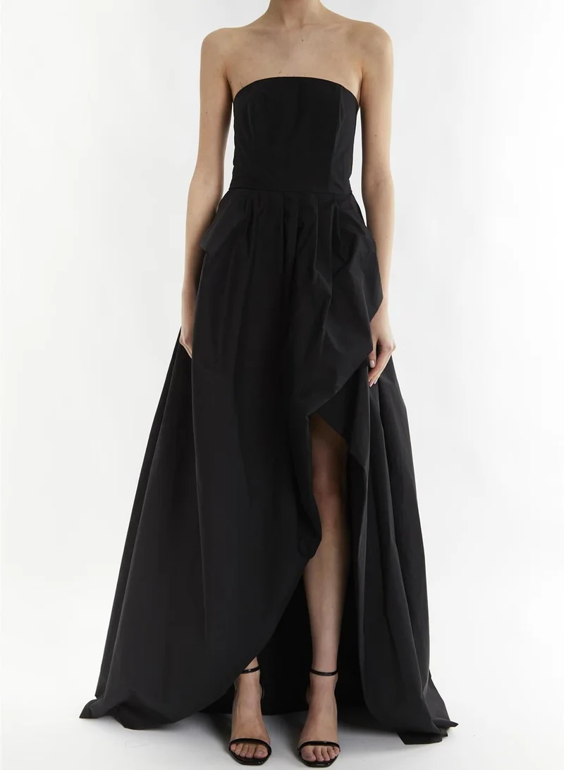 ترو ديكادينس Emma Black Hi-Low Hem Maxi