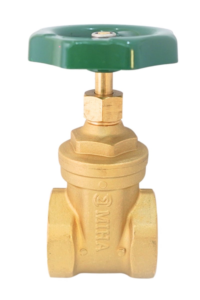 MIHA BRASS GATE VALVE - Image 1