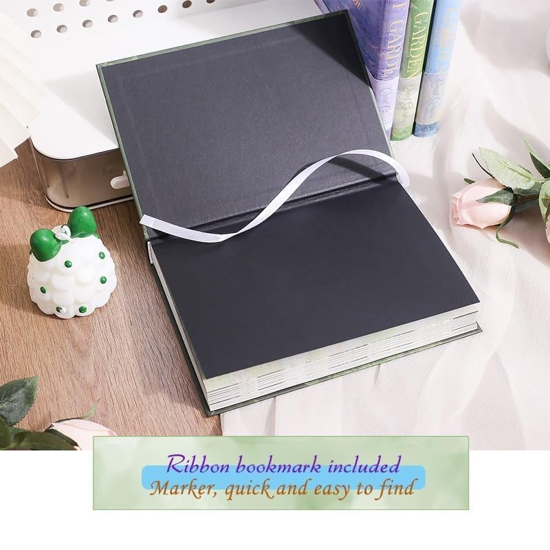 SWOPPERRY Korean Stationery Mini Transparent 3-Hole Binder Spiral Diary Notebook – Cute Kawaii Portable Journal Notebook Agenda for Girls & Students (80+ Pages) (quite garden c) - Image 4