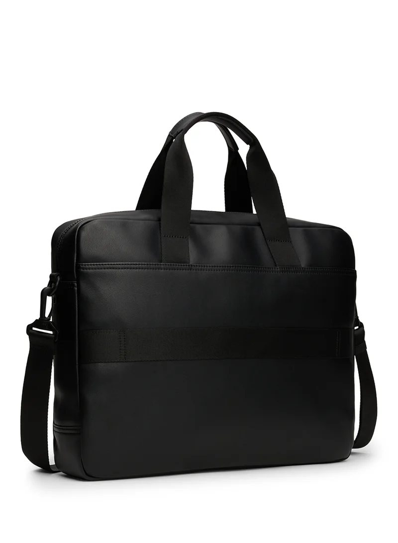 تومي هيلفيغر Foundation Top Handle Zip Over Crossbody