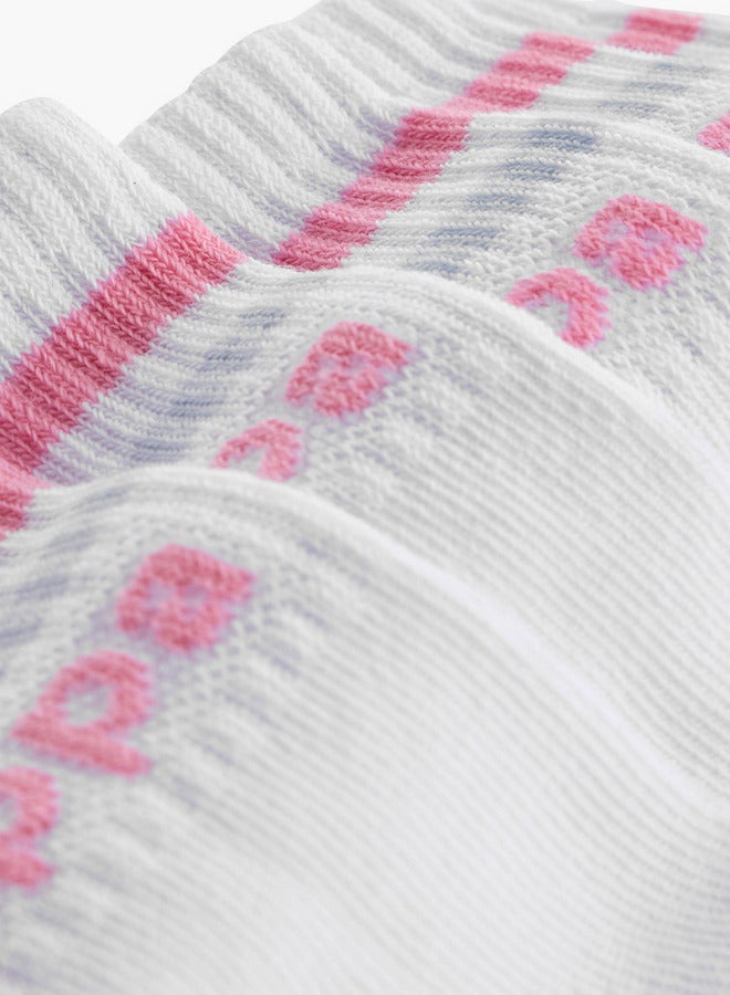 Kappa Textured Crew Length Sports Socks - Set of 5  - Image 4