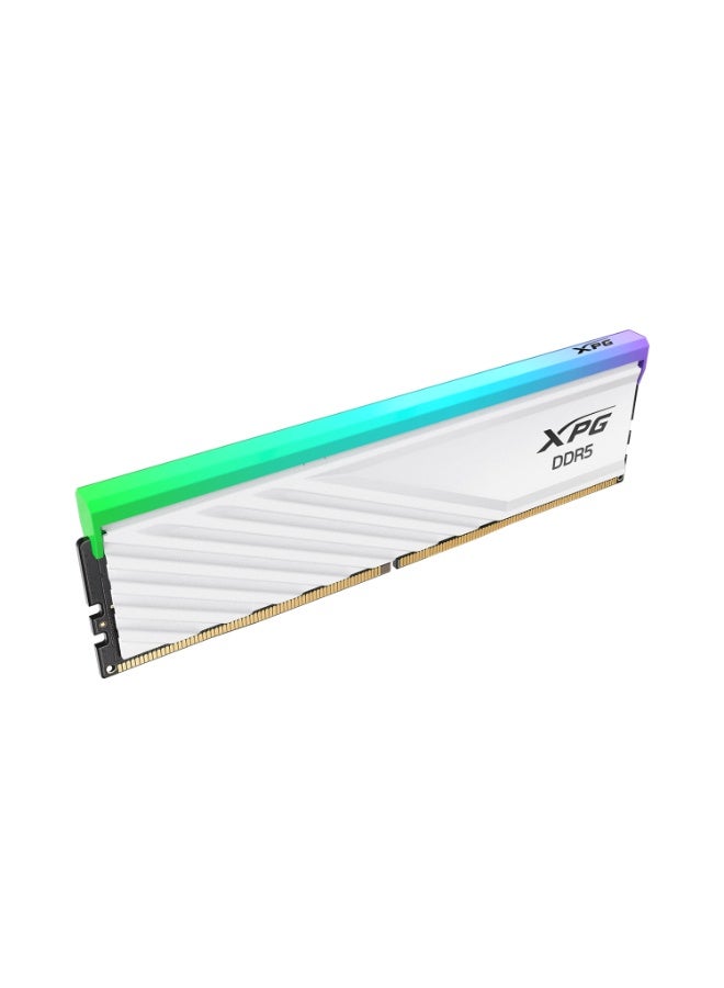 XPG 32GB (16GBX2) 6000MHz CL48 WHITE DDR5 RAM WHITE - Image 2