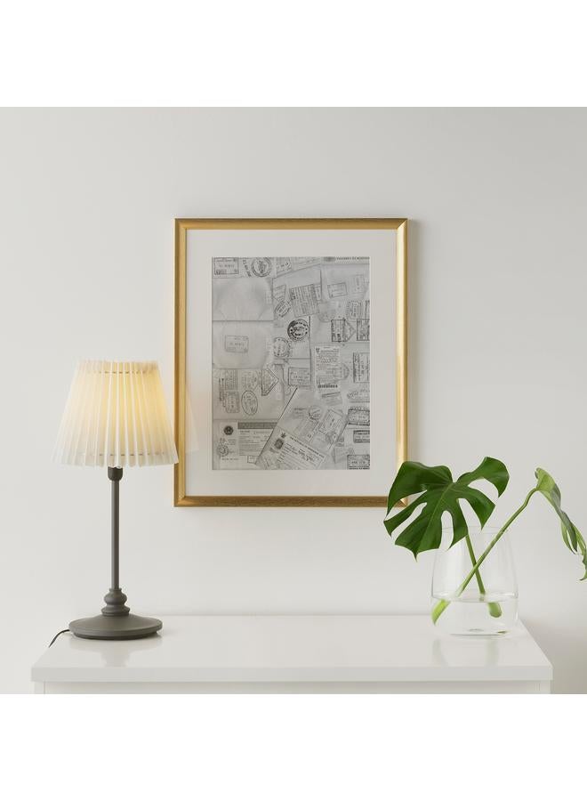 Frame, gold-colour, 40x50 cm  - Image 2