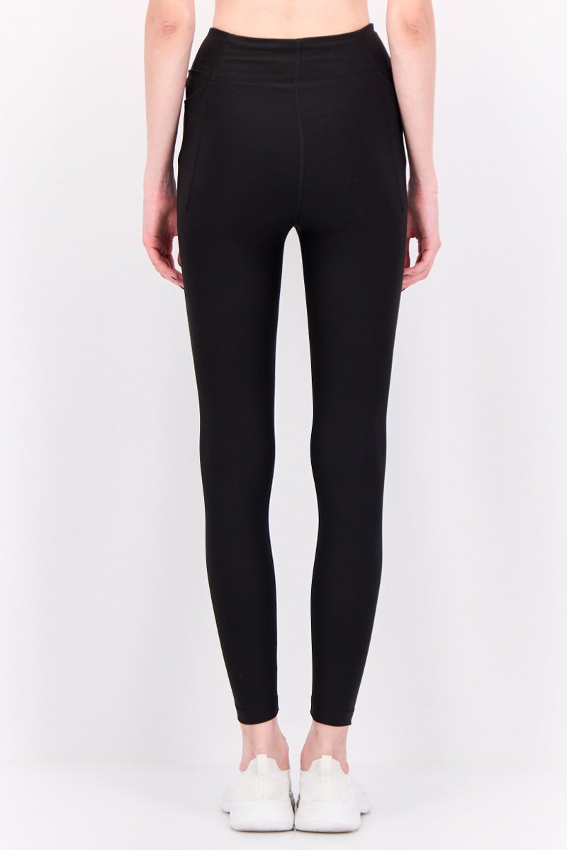 PUMA Women Sportwear Fit Brand Logo Training Leggings, Black - Image 3