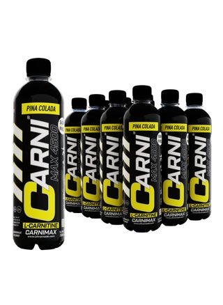 CARNIMAX 4500 L-CARNITINE  Pina Colada - Maximum Fat Burn L-Carnitine with Electrolytes, CLA, Chromium, B Complex Vitamins & Alpha GPC - Zero Sugar, 500ml Pack of 12 - pzsku/Z5D9DE1E42A33ED0D8AD9Z/45/1746186897/50cdbd82-9ecc-4fd4-ad22-a3b4520b8923