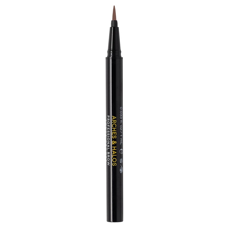 Arches & Halos Microblading Brow Shaping Pen - Fuller, More Defined Brow - Long-lasting, Smudge Resistant, Rich Color - Vegan and Cruelty Free Makeup - Espresso - 0.8 ml - Image 1