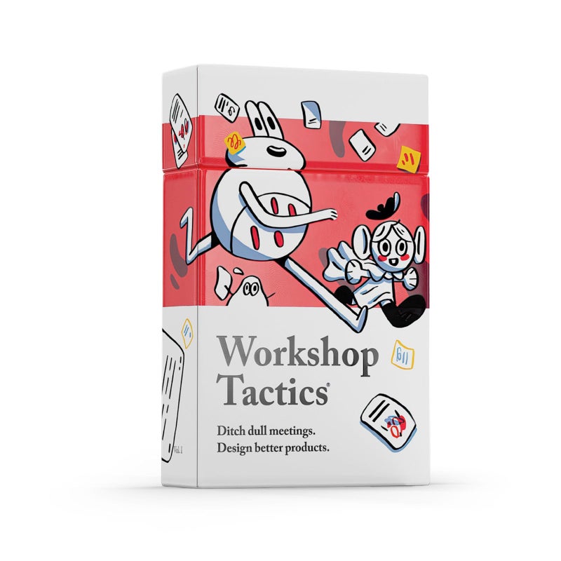 Pip Decks Pip Decks Workshop Tactics Card Deck  Business Tool to Improve Your Influence  Confidence and Persuasion in Workshops  Meetings  Presentations and More  54 Cards in a Case  - Image 1
