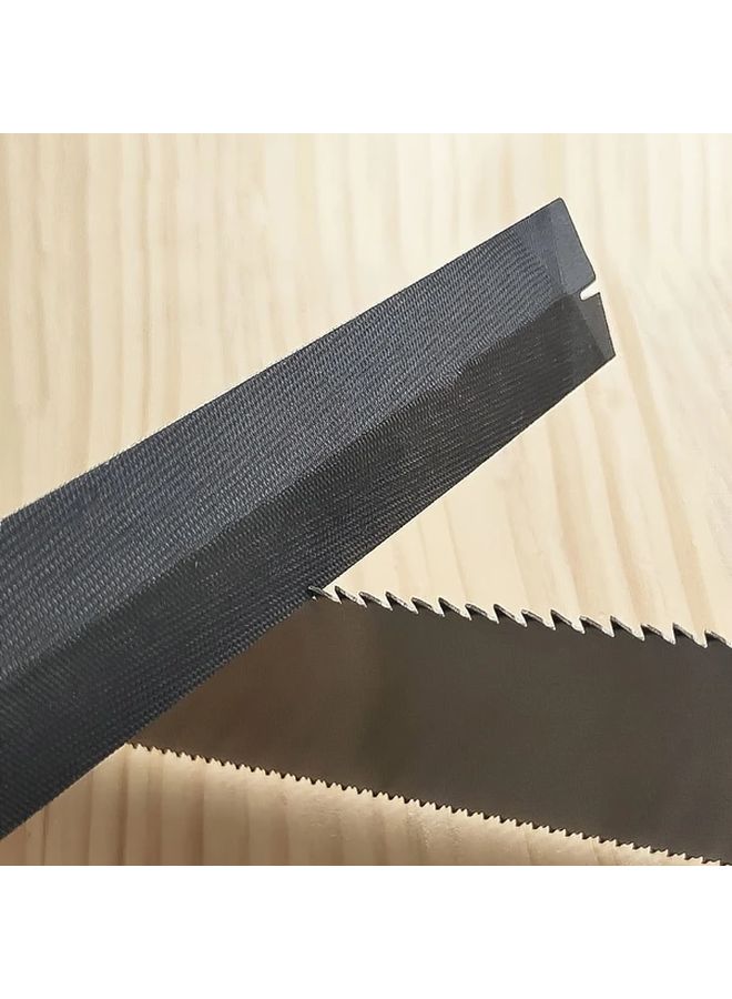 6 Inch Fine Toothed Diamond Saw File Double Sided Grain Triangular Woodworking Polishing - Image 5